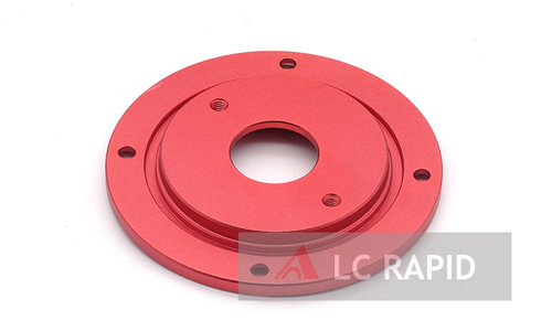 Red Anodizing Surface